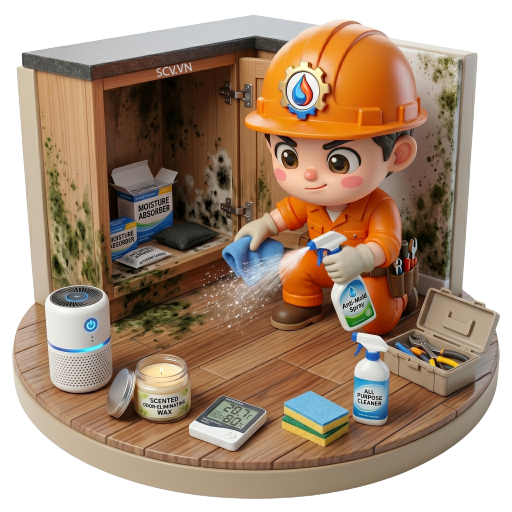 Thợ kiểm tra độ ẩm tường nhà ở tại Bình Tân bằng ẩm kế chuyên dụng