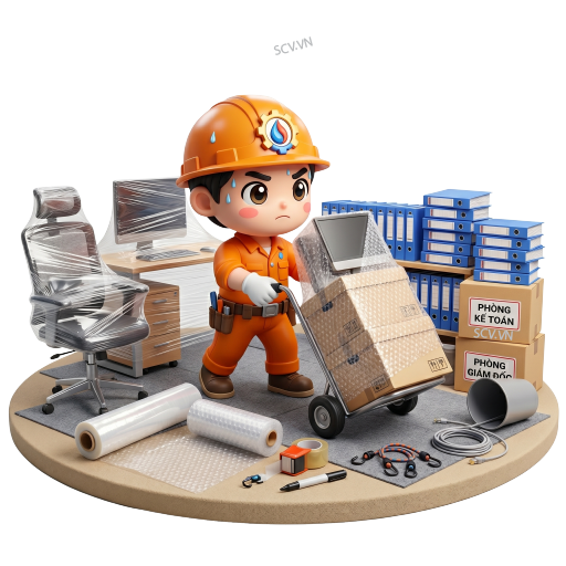 Đội ngũ chuyển nhà văn phòng chuyên nghiệp tại TP.HCM