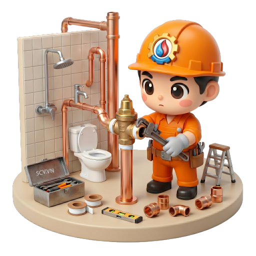 Van giảm áp được lắp đặt tại hộp kỹ thuật chung cư quận Thủ Đức