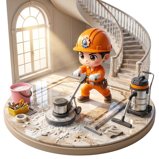 Biệt thự quận 2 được vệ sinh sạch sẽ sau xây dựng, tường trắng không bụi