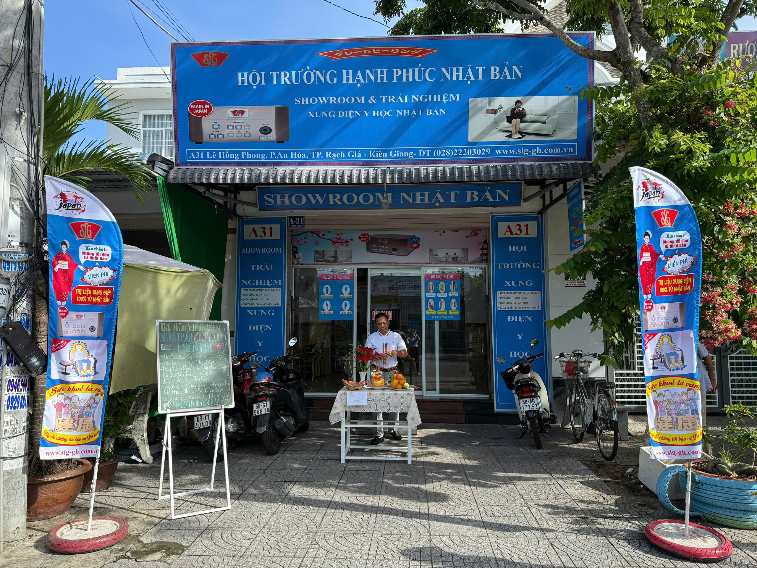 showroom hoi truong hanh phuc rach gia